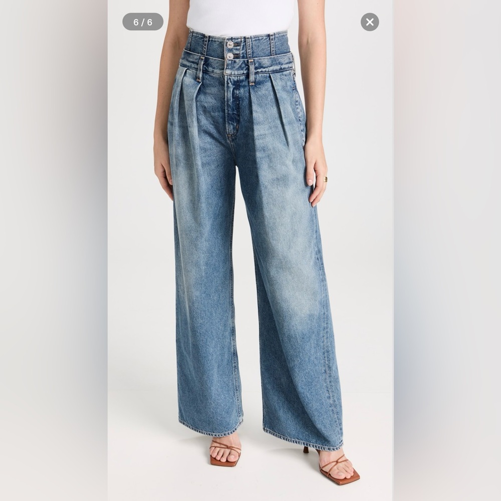 NWT Citizens of Humanity Samira Corset Baggy Jeans In Ambrosia MSRP $368 Size 29 - Picture 3 of 15